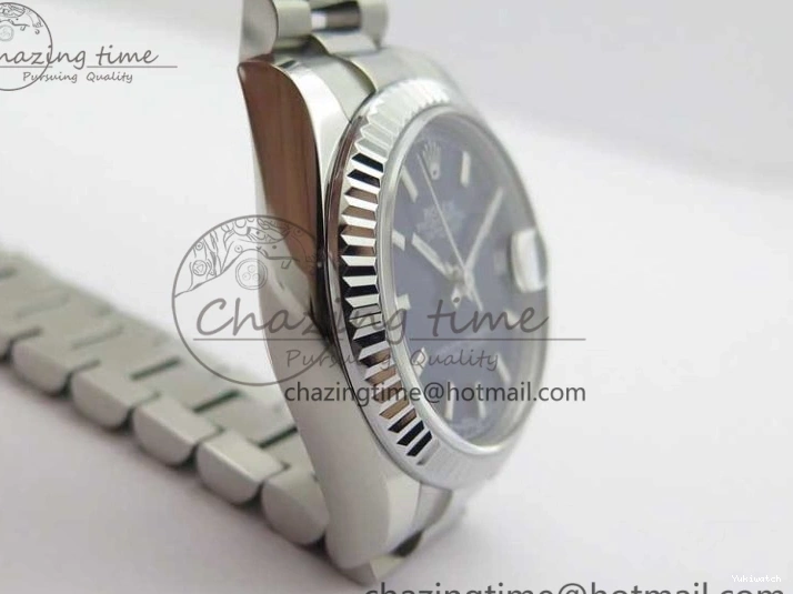 Datejust President 178274 Best SS on Dial SEIKO Bracelet SS Stick NH05A Markers Edition 31mm GSF Blue 0301